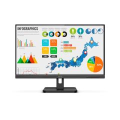 AOC 24E2QA 23.8inch IPS FHD Flicker Free Low Blue Mode Monitor with speakers
