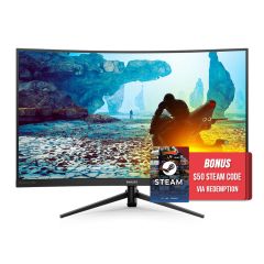 Philips 272M8CZ 27in 165Hz Full HD 1ms HDR Curved FreeSync Gaming Monitor