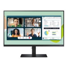 Samsung 24in S4 75Hz FreeSync IPS FHD 1920x1080 Monitor with Built In Audio Headphone & Webcam
