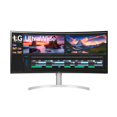 LG 38WN95C-W 38 Inch UltraWide QHD+ IPS Curved Monitor NVIDIA G-SYNC Compatibility