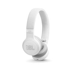 JBL Live 400BT Wireless Bluetooth On-Ear Headphones - White