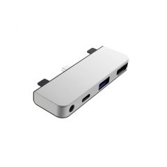 HyperDrive 4-in-1 USB-C Hub for iPad Pro - Silver HD319E-SILVER