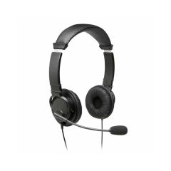 Kensington KWW Headphones/Headset Head-band 3.5mm Connector With Microphone - Black [97603]