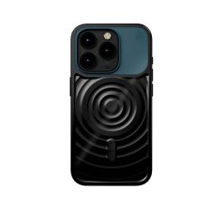 STM Reawaken Ripple MagSafe iPhone 15+ - Black/Atlantic [stm-322-409FL-02]