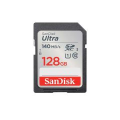 SanDisk 128GB Ultra SDHC and SDXC UHS-I Memory Card - 140MB/s [SDSDUNB-128G-GN6IN]
