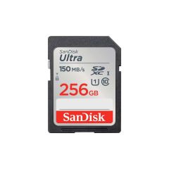 SanDisk 256GB Ultra SDHC and SDXC UHS-I Memory Card - 150MB/s [SDSDUNC-256G-GN6IN]