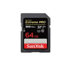 SanDisk 64GB Extreme PRO SDXC Class 10 UHS-II U3 Memory Card [SDSDXDK-064G-GN4IN]