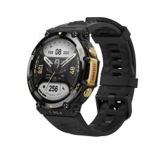 Amazfit T-Rex 2 Smart Watch (47mm) - Astro Black and Gold [AMA-TREX2-BAG]