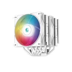 DeepCool AG620 ARGB Dual-Tower CPU Cooler - White [R-AG620-WHANMN-G-2]