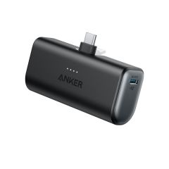 Anker Nano 5000mAh Power Bank with Built-In USB-C Connector - Black