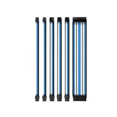 Antec PSU - Sleeved Extension Cable Kit V2 - Blue / White / Black