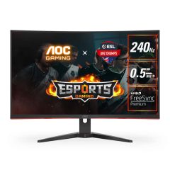 AOC C32G2ZE 31.5in FHD 240Hz 0.5ms FreeSync Curved Gaming Monitor