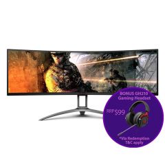 AOC AGON AG493UCX 49in 5K DQHD 1ms Curved Monitor