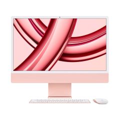 Apple M3 24-inch iMac with Retina 4.5K display 8-Core CPU 10-Core GPU 512GB Pink MQRU3X/A