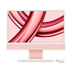 Apple M3 24-inch iMac with Retina 4.5K display 8-Core CPU 8-Core GPU 256GB Pink MQRD3X/A