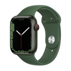 Apple Watch Series 7 GPS + Cellular 45mm Green Aluminium Case + Clover Sport Band