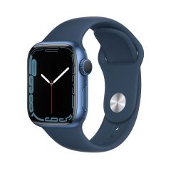 Apple Watch Series 7 GPS 41mm Blue Aluminium Case + Abyss Blue Sport Band