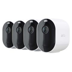 Arlo Pro 4  Wire Free Spotlight Camera 2k HDR 4 Camera Pack VMC4450P-100AUS