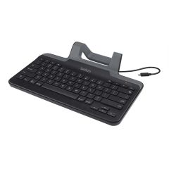 Belkin Wired Tablet Keyboard with Stand for iPad (Lightning Connector) [B2B130]