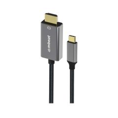mbeat Tough Link 1.8m 4K USB-C to HDMI Cable - Space Grey