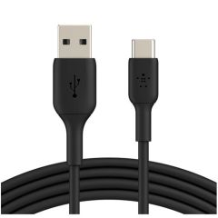 Belkin Boost Charge 2m USB-A to USB-C Cable - Black [CAB001BT2MBK]
