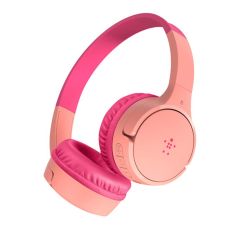 Belkin Mini Wired/Wireless On ear Headset - Pink [AUD002BTPK]
