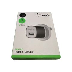 Belkin Single Micro Mixit Up Home AC Charger 5V 1A Blk