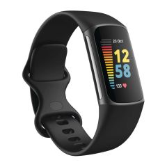 Fitbit Charge 5 Fitness Tracker - Black/Graphite