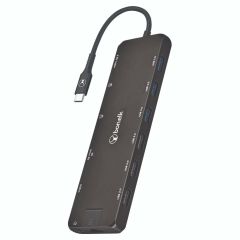 Bonelk Long Life USB-C to 14 in 1 Multiport Hub - Black [ELK-80056-R]