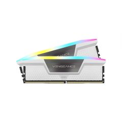 Corsair Vengeance RGB 32GB (2X16GB) DDR5-6000 Memory - White [CMH32GX5M2E6000C36W]