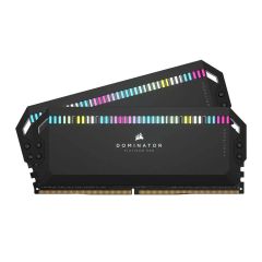 Corsair Dominator Platinum RGB 32GB 2x16GB DDR5 UDIMM 5600Mhz Gaming Memory - Black
