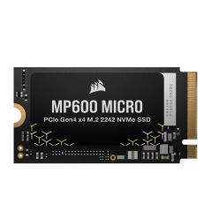 Corsair Force MP600 MICRO 1TB PCIe 4.0 (Gen4) x4 NVMe M.2 2242 SSD [CSSD-F1000GBMP600MCR]
