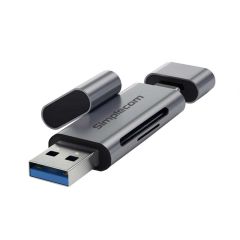 Simplecom CR402 USB-C/USB-A SD/MicroSD Card Reader [CR402]
