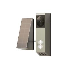 EZVIZ EP3x Pro 3MP/2K Wireless Dual-lens Smart Video Doorbell w Solar Panel Hybrid Powered