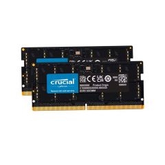 Crucial 32GB (2x16GB) DDR5 SODIMM CL46 Notebook Laptop Memory (CT2K16G56C46S5)