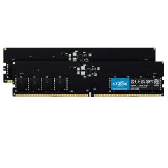 Crucial 32GB (2x16GB) DDR5 UDIMM 5600MHz CL46 Desktop PC Memory (CT2K16G56C46U5)