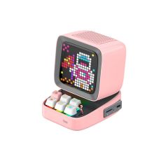Divoom Ditoo Plus Pixel Art Bluetooth Speaker - Pink
