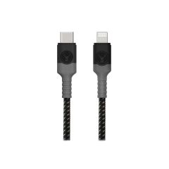 Bonelk Longlife Series USB-C to Lightning Cable Black - 1.2m
