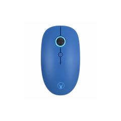 Bonelk Wireless Round Scroll 4D Mouse 800-1600 DPI M-257 - Blue
