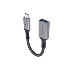 Bonelk Long-Life Series 15cm USB-C to USB-A 3.0 Adapter - Space Grey