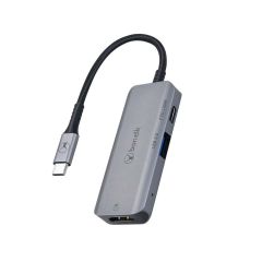 Bonelk Longlife Series 3-in-1 USB-C Multiport Hub - Space Grey