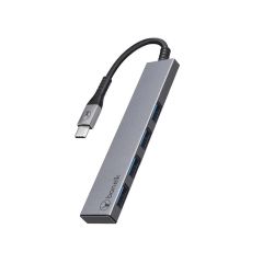 Bonelk Long-Life Series USB-C to 4 Port USB-A 3.0 Slim Hub