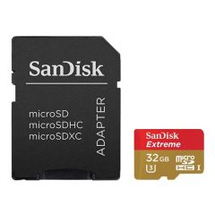 SanDisk 32GB Extreme microSD 100MB/s R, 60MB/s W