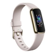 Fitbit Luxe Fitness and Wellness Tracker - Soft Gold/White