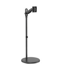 Brateck Mobile Spring-Assisted Floor Stand Display - Black [FS38-11TW]