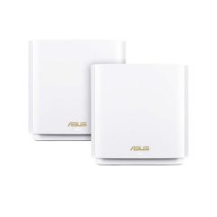 ASUS ZENWIFI XT8 AX6600 Wifi 6 Tri-Band Whole-Home Mesh Routers White Colour (2 Pack)