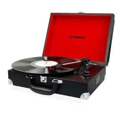 mbeat Retro Briefcase-styled USB Turntable Recorder