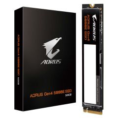 Gigabyte AORUS Gen4 5000E 500GB PCIe 4.0 NVMe M.2 2280 SSD [AG450E500G-G]