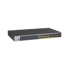 Netgear GS728TP-200AJS ProSAFE 24 port Gigabit Smart Switch with PoE and 4 SFP Ports