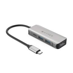 HyperDrive 4-in-1 USB-C Hub for MacBook ChromeBook and PC - Space Grey